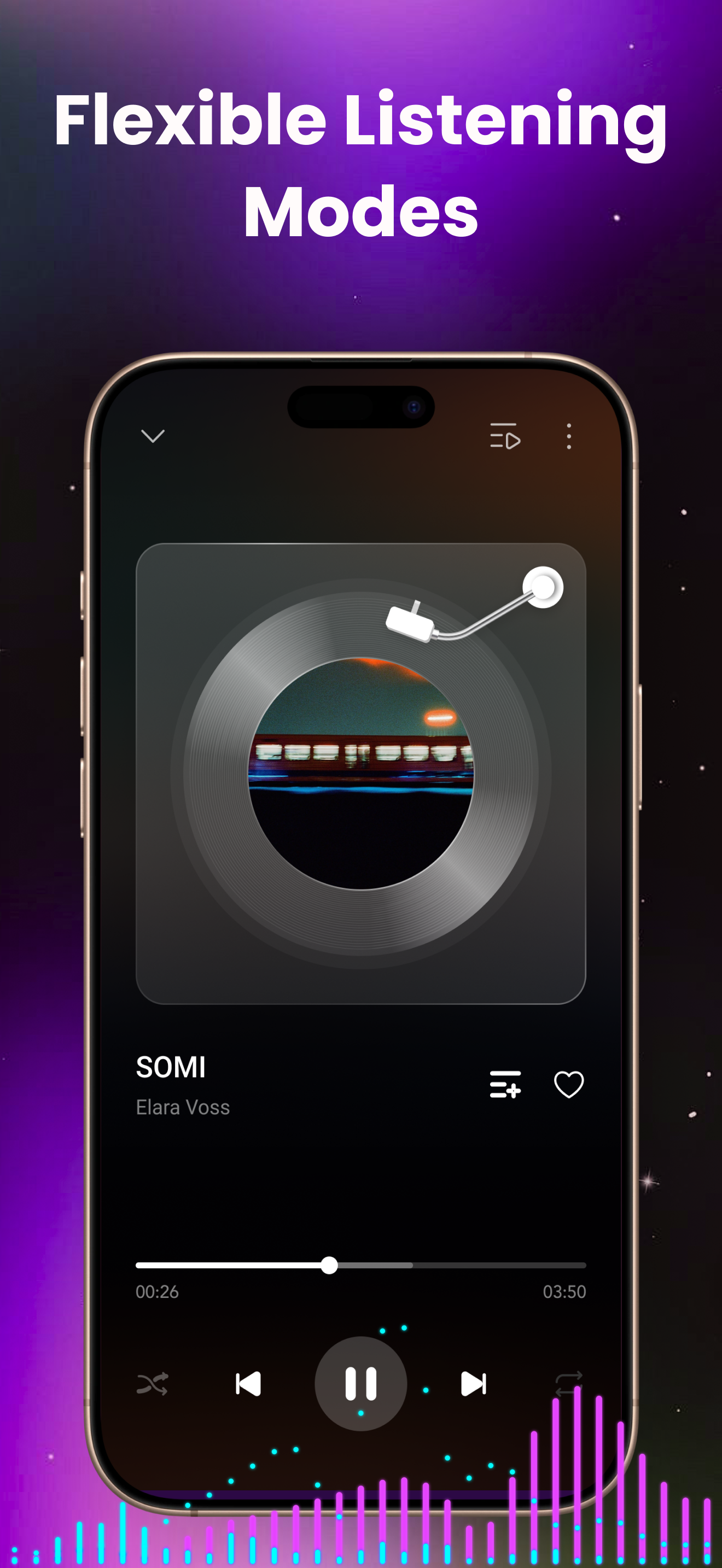 Muse iOS player screen